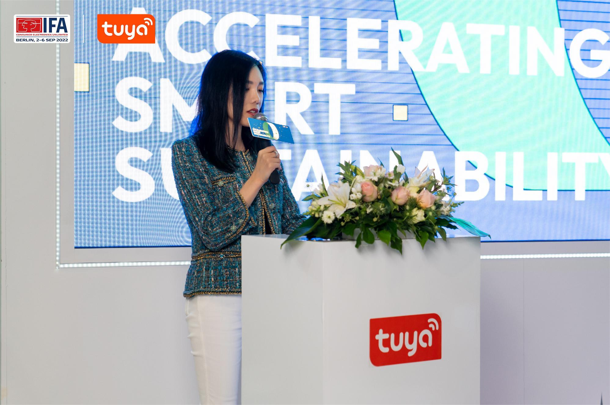 Eva Na, Vice President of Marketing and Strategic Cooperation and CMO of Tuya Smart