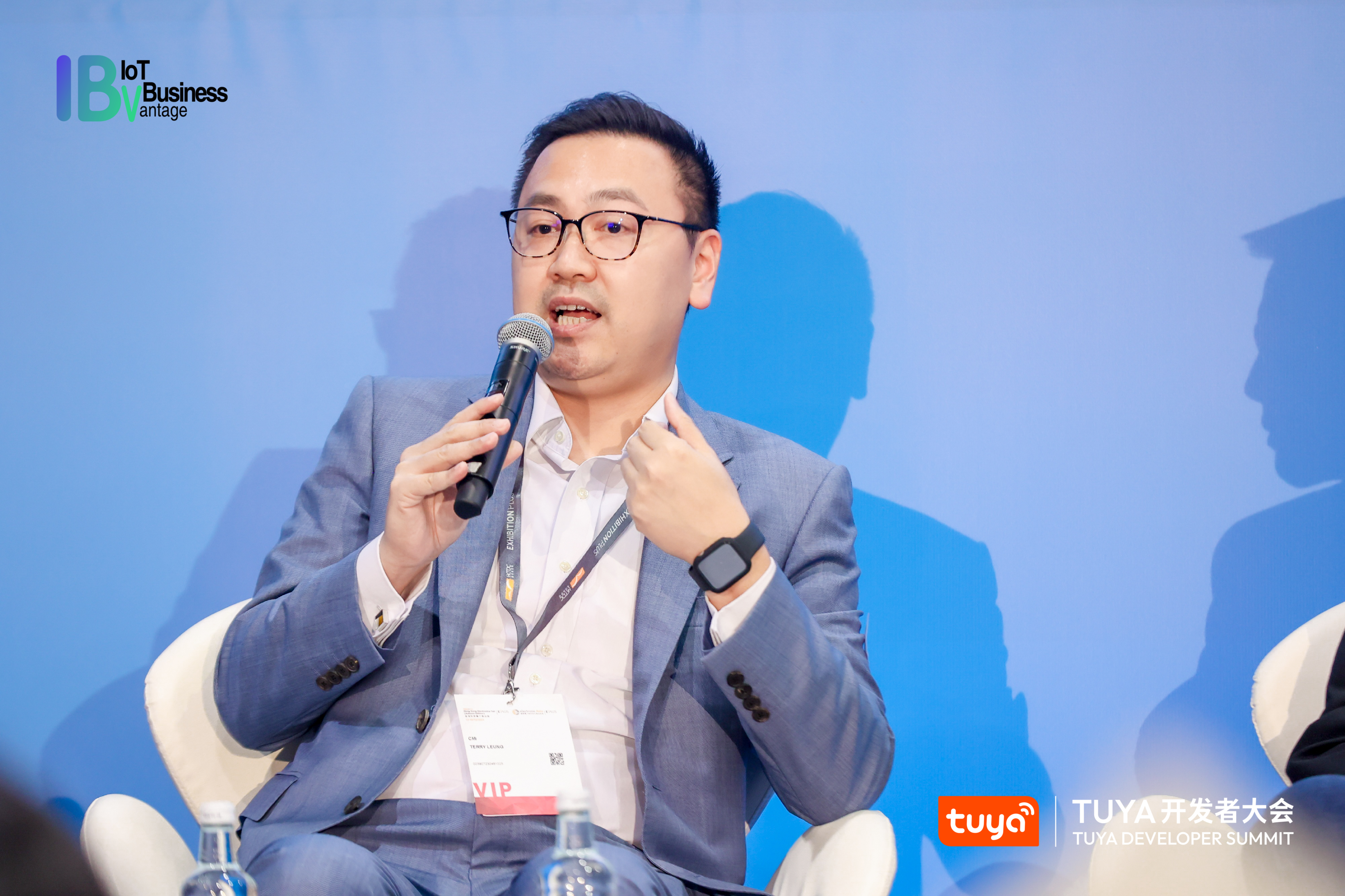 [Terry Leung, the Enterprise Business VP of China Mobile International]