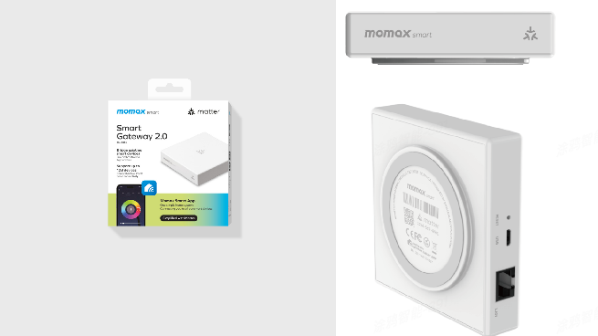 [MOMAX SMART’s Matter gateway built on the Tuya developer platform]