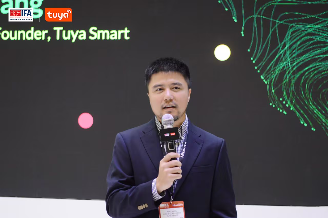  Alex Yang, Co-founder and COO of Tuya Smart