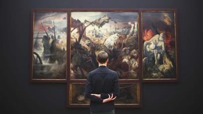 云展览虚拟定制背景与在线直播结合运用于智慧展厅解决方案